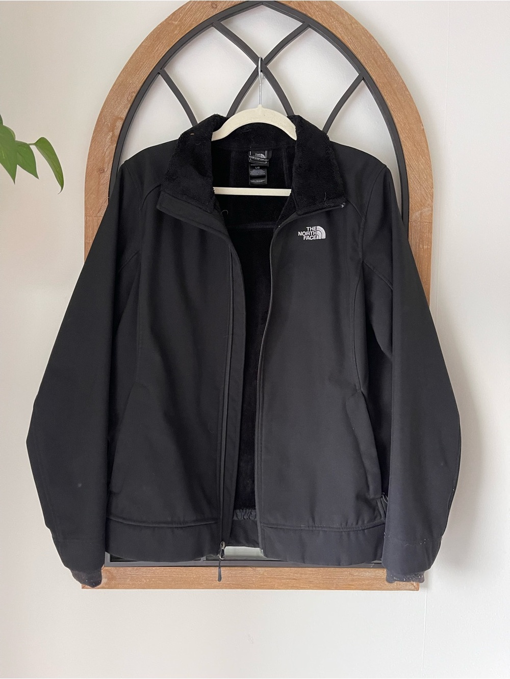 The North Face Black Fleece-Lined Jacket